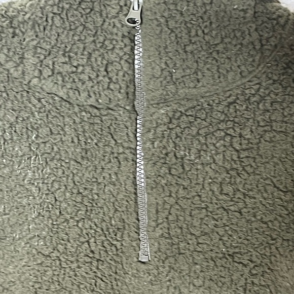 Kookaburra By Ugg Green 1/4 Zip Warm Pullover Jacket Sz Small - Picture 2 of 5